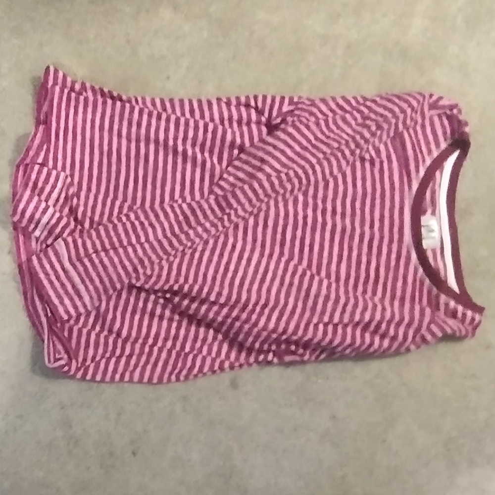 Pink Striped PJ Set